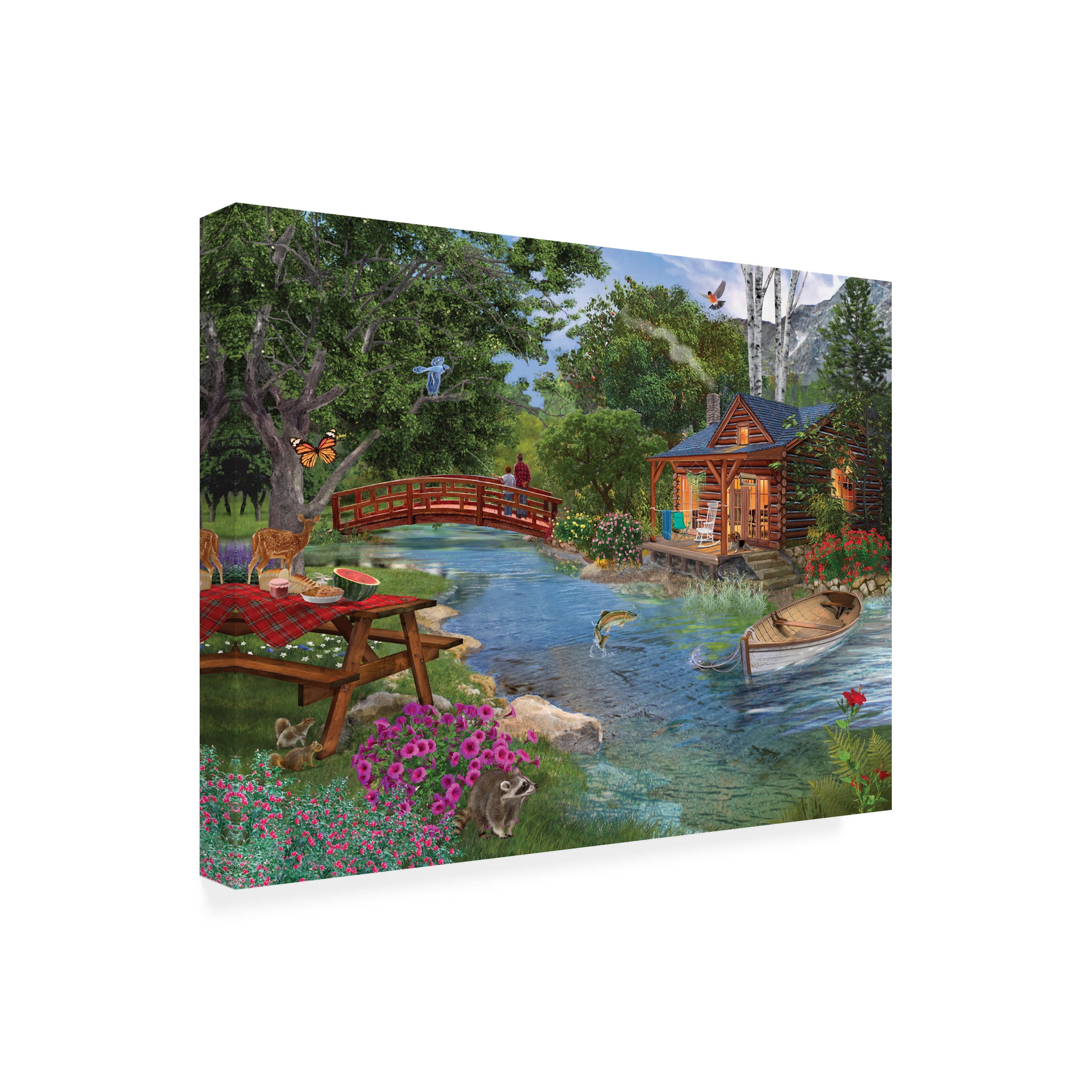 Bigelow Illustrations 'Simple Pleasures' Canvas Art