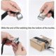 thumbnail image 4 of 10-pack Heavy-duty Straps 2x39cm For Motorcycle Car Bike Cargo Securing Max Load 500kg, 4 of 5