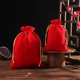 thumbnail image 2 of Bolsa de franela con cordón para joyas, bolsa de regalo con motivos culturales, bolsa de polvo sellada, 2 of 3