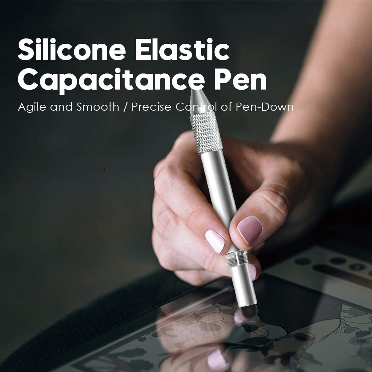 9-in-1 Multitool Stift Aus Edelstahl – Mit LED-Taschenlampe, Schraubendreher, Flaschenöffner & Mehr