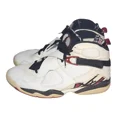 thumbnail image 3 of Ni - ke Ni - ke Mens Air Jordan 305381-104 White Basketball Shoes Sneakers Size 13, 3 of 5