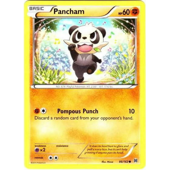 Pokemon BREAKthrough Pancham #86