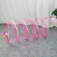 thumbnail image 2 of Cat Tunnel Toy Foldable Storage Interactive Funny Safe And Odorless Cheer Yourself Up Spiral Tunnel Free Shuttle Play Pink Mouse, 2 of 2