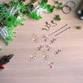 thumbnail image 3 of EeaseMX 30 mini bolas de lentejuelas con forma de estrella, accesorios de joyería exquisitos, mini bolas de decoración DIY, 3 of 7