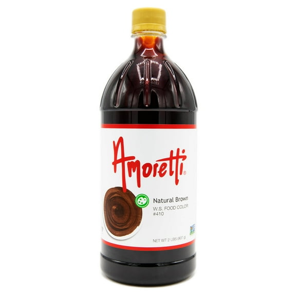 Amoretti - Natural Brown Food Color Water Soluble - 2 lbs