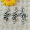 thumbnail image 2 of K-KED 114 Pcs Tibetan Silver snake Charms Pendant 39x15MM S5226 DIY Delicate Jewelry Making, 2 of 4