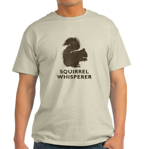 CafePress - Vintage Squirrel Whisperer Light T Shirt - Men's Classic Graphic T-Shirt