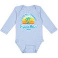 thumbnail image 3 of Inktastic Summer Enjoy the Sunshine Virginia Beach Virginia in Blue Boys or Girls Long Sleeve Baby Bodysuit, 3 of 5