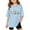 Blue, variant on First Grade Shirts Loose Fun Graphics O-Neck Short Sleeve Tie Dye 1st 2st 3st 4st Grade Back To School Hello First Grade T-Shirt