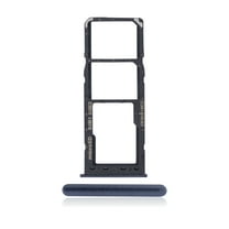 Replacement Dual Sim Card Tray Compatible For Samsung Galaxy A10 (A105 / 2019) (Black)