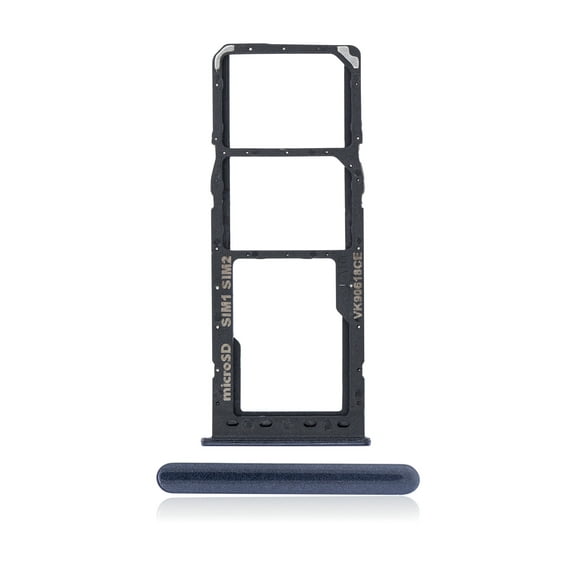 Replacement Dual Sim Card Tray Compatible For Samsung Galaxy A10 (A105 / 2019) (Black)