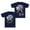 Navy, variant on Santa Fe Klan Blanco y Negro Tour 2024 Merch Short Sleeve T-shirt Unisex Fashion Crew Neck Top