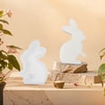 thumbnail image 2 of Cute Rabbit Scented Candle Silicone DIY Plaster Animal Ornament Scented Wax Valentine's Day Scented Wax Making, 2 of 7