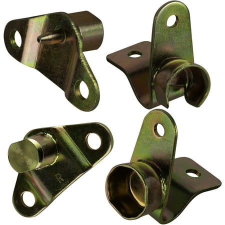 Tailgate Chevy - Tailgate Hinge Kit (Set of 4) for Selected GMC Sierra, Chevy Silverado, Hummer H1 &H2 Vehicles - Left & Right Side- Bed & Gate - Replacement Part # 38642