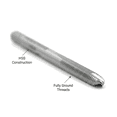 thumbnail image 4 of Accusize 15pcs M5X0.8 H.S.S. Metric Spiral Point Tap, Plug Style, Fully Ground, 2 Flute, 4 of 8