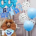 thumbnail image 5 of Dog Birthday Party Supplies Dog Birthday Bandana Hat Set Party Accessories (blue), 5 of 5