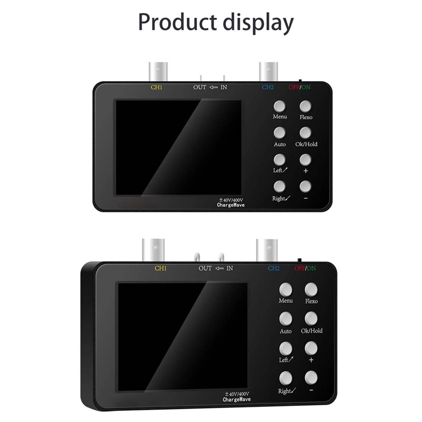 Sampling Compact Portable Digital Oscilloscope 50M Sampling Rate 10M Analogue Bandwidth Handheld Current Oscilloscope Cellphone Repairs Lissajous Patterns 6A Current Waveform