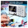 thumbnail image 2 of DOS1102 Digital Oscilloscope 110M Dual-channel Simultaneous Sampling Oscilloscope 7-inch Display Communication ,Professional Designed, 2 of 6