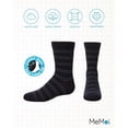 thumbnail image 6 of MeMoi Boys' Double Lined  Dress Socks - Boys - Male, 8-9, Navy, 6 of 7