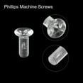 thumbnail image 4 of Unique Bargains M6x16mm Plastic Phillips Machine Screws, PC Flat Head Machine Bolts 10 Pack, 4 of 4