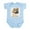 Sky Blue, variant on CafePress - Daddy's Little Helper (Carpenter) Infant Creeper - Baby Light Bodysuit, Size Newborn - 24 Months