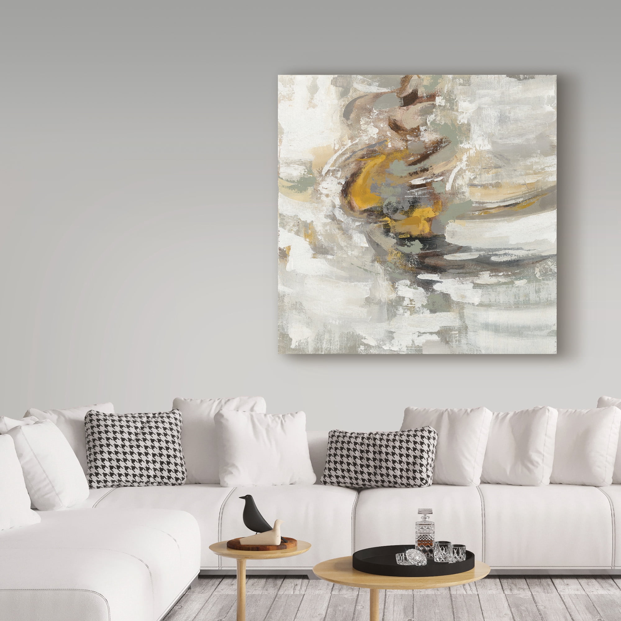 Trademark Fine Art 'Amber Ring' Canvas Art by Silvia Vassileva