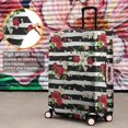 thumbnail image 4 of Pioneer Flower Floral Print Pattern Luggage Cover Fashion Suitcase Cover Baggage Covers Fit 25-28 Inch Luggage (Go Travel), 4 of 5