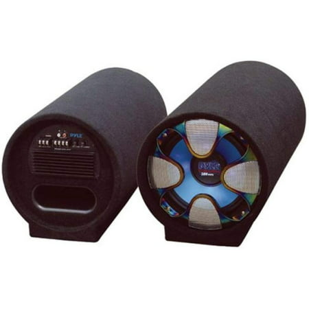 8-Inch Carpeted Subwoofer Tube Speaker - 250 Watt High Powered...