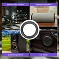 thumbnail image 6 of Uxcell Black 8 Inch Rubber Notch Speaker Edge Surround Ring Replacement Parts for Speaker Repair or DIY 4 Pcs, 6 of 6