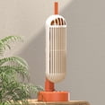 thumbnail image 4 of Ventilador de torre de escritorio USB Viento de 3 velocidades 5V 2400mAh Ventilador de luz nocturna de 3 velocidades (naranja) Likrtyny Libre de BPA, 4 of 8