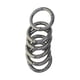 thumbnail image 1 of 6 piezas de juntas tóricas de resorte para puerta, clip de resorte, mosquetón redondo de 32 mm, cierre de abrazadera de metal Negro, 1 of 9
