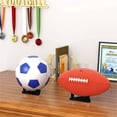 thumbnail image 6 of Ikohbadg 2 Pack Acrylic Ball Display Stand Holder for Basketball, Football, Volleyball, Soccer Balls - Sports Ball Storage and Rack, 6 of 6