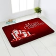 thumbnail image 4 of TIELUTT Christmas Printed Floor Mat Entry Door Mat Border Home Bathroom Door Mat Entry Door Carpet Foot Mat Big Soft Blanket Carpet for Dining Room Large Throws Lap Blanket Large Living Room Rug, 4 of 4