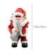 thumbnail image 3 of RKSTN christmas deals Santa Claus Figure Christmas Decoration Tabletop Ornament Childrens Toy Gift Plays Guitar Wears Sunglasses Plays Violin Blows Saxophone Requires 3 AAA Batteries, 3 of 6