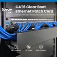 thumbnail image 2 of Cable Ethernet ICC CAT6 UTP Azul 4,3 m RJ45 24 AWG, 2 of 9