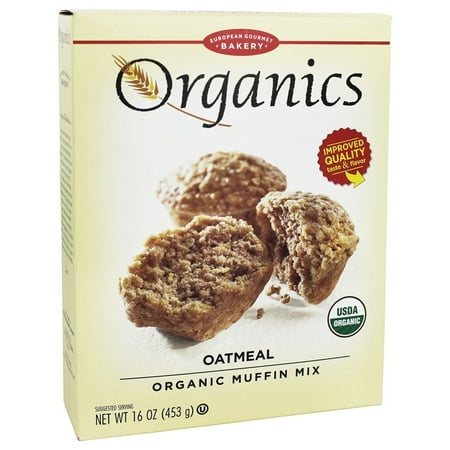 - European Gourmet Bakery - Organic Muffin Mix Oatmeal - 16 oz(pack of 1)