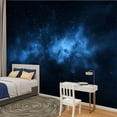 thumbnail image 2 of Peel and Stick Wallpaper Universe filled stars nebula Modern Art Wall Mural Decor Self Adhesive and Removable 100in x 144in, 2 of 8