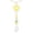 A011- Yellow, variant on Crystal Suncatcher Prism Hanging | Pet Memorial Gift | Dog Decor for Home | Print Rainbow Decorations