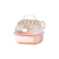 thumbnail image 2 of Vacemry Portable Hamster Cage Bird Carrier, Small Animals Travel Backpack Acrylic Transparent Pet Carrier Lightweight Escape Proof Box, Hamster Travel Cage Bird Travel Carrier Small Pet Backpack, 2 of 6