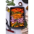 thumbnail image 4 of Baker's Secret Nonstick Carbon Steel Roaster Pan, 9" x 13", Gray, 4 of 7