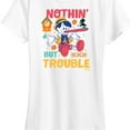 thumbnail image 3 of Disney - Pinocchio - Nothin But Trouble - Women's Short Sleeve Graphic T-Shirt, 3 of 5