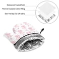 thumbnail image 7 of Oven Mitts and Pot Holders 4 Piece, Candy Cute Pig Pink High Heat Slip Resistant Oven Mitt and Trivets Set Kitchen Oven Glove Pot Holders for Cooking Baking Grilling, 7 of 7