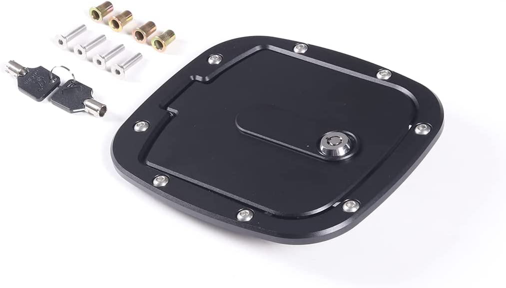 Fuel Filler Door Locking Gas Tank Cap Cover Compatible with Toyota FJ Cruiser 20072021, Gas
