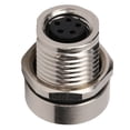 thumbnail image 2 of Conector de enchufe montado en panel Jadeshay adaptador de enchufe M8FS5, 2 of 8