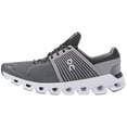 thumbnail image 2 of On Running Cloudswift Men's Helion Superfoam Lace Up Trainers in Grey White Size 9.5, 2 of 6
