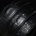 thumbnail image 5 of Men's crocodile pattern belt, automatic buckle belt, cowhide Korean version of youth leisure business belt, 5 of 5
