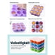 thumbnail image 4 of Recipiente de almacenamiento de alimentos para bebés de silicona para congelar la leche materna Alimentos para bebés con tapa de silicona Xemadio LKX-0376-1, 4 of 4