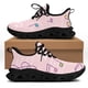 thumbnail image 1 of Yikeluo - Zapatos casuales con estampado de notas musicales para mujer (), planos, de diseñador de marca, con cordones, 1 of 6