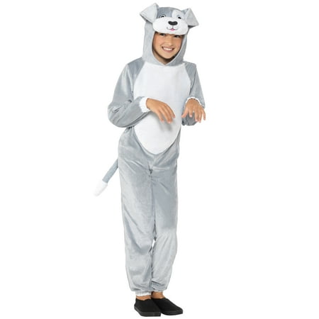 Grey Dog Child Costume