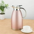 thumbnail image 2 of Stainless Steel Thermos Double Layer Insulated Vacuum Water Bottle Home Office Coffee Pot Tea Kettle Kitchen Supplies Decoration (Red,2.3L), 2 of 7